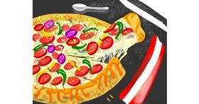 Pizza - autor: Yashi 🐢