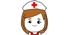 Drawing of Nurse by Unknown