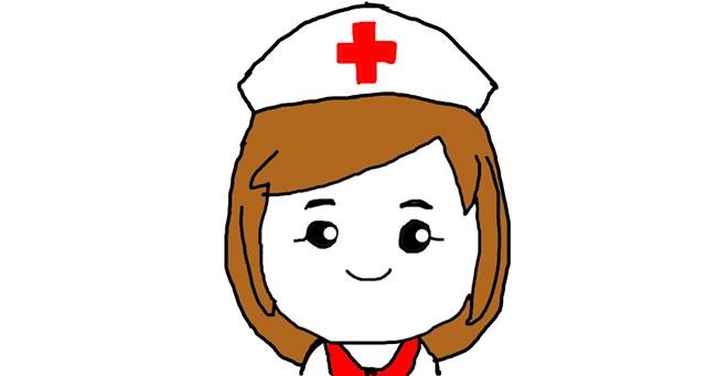 Medicinska sestra - autor: Unknown