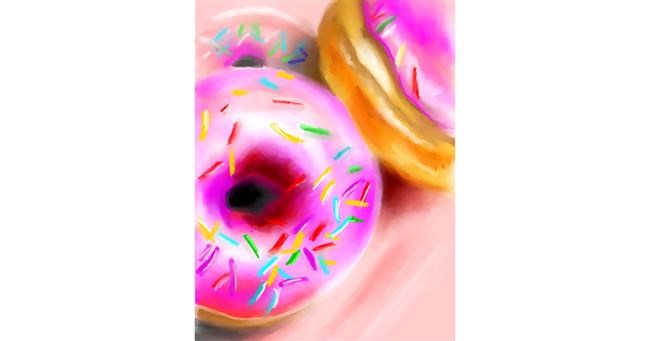 Drawing of Donut by ⋆su⋆vinci彡