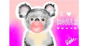 Koala-Zeichnung von Viki 🥑🦋