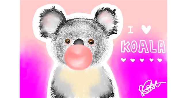 Koala-Zeichnung von Viki 🥑🦋