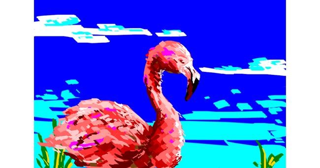 Flamingo - autor: TheCoolestOfBeans