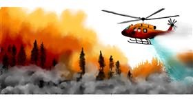 Helikopter - autor: Annie