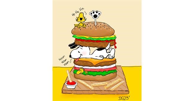 Hamburger - autor: GreyhoundMama