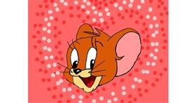 Jerry (Tom & Jerry)-Zeichnung von cartoonist