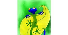 Drawing of Lizard by MEL