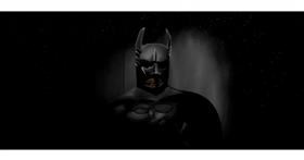 Drawing of Batman by Chaching