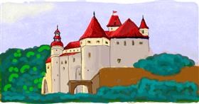 Drawing of Castle by Helena