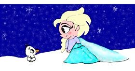 Elsa (Disney) - autor: Kim