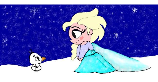 Elsa (Disney) - autor: Kim