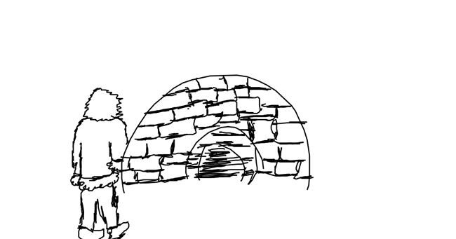 Drawing of Igloo by madafaka