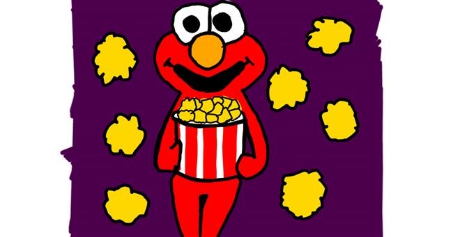 Drawing of Popcorn by MaRi