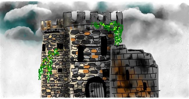 Drawing of Castle by Eclat de Lune