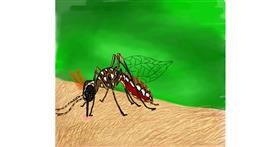 Drawing of Mosquito by Bri