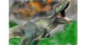 T-rex dinosaur - autor: Wizard