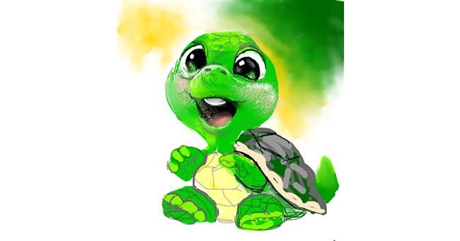Drawing of Tortoise by KayXXXlee