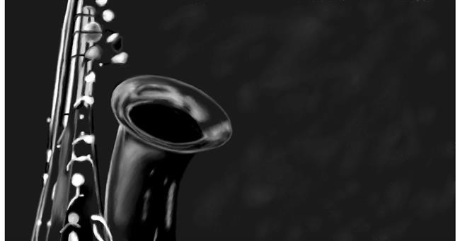 Saksofon - autor: Chaching