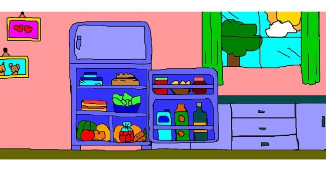 Drawing of Refrigerator by Vicious