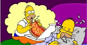 Pizza - autor: InessA
