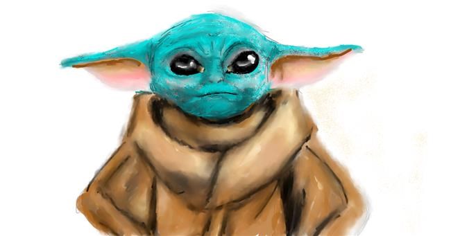 Baby Yoda - autor: Humo de copal