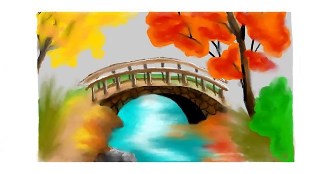 Drawing of Bridge by DebbyLee