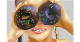 Drawing of Donut by DrawSomething