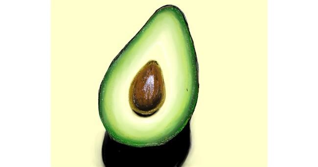 Avocado-Zeichnung von nessa