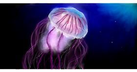 Drawing of Jellyfish by ❤ORO❤