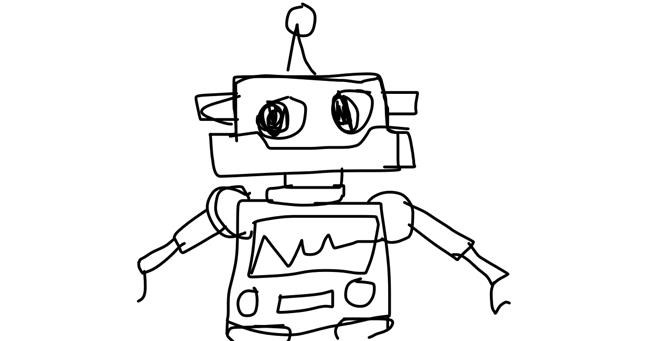 Robot - autor: sophie