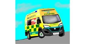 Drawing of Ambulance by IThinkWereDoomed