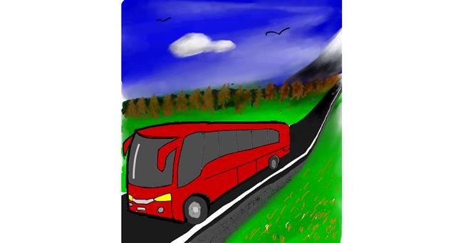 Autobus - autor: Sala
