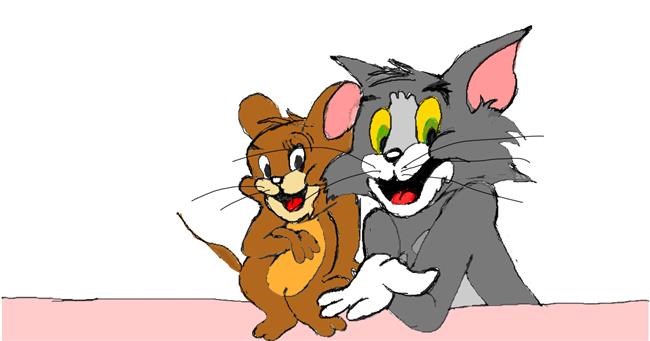 Jerry (Tom & Jerry)-Zeichnung von Maggy