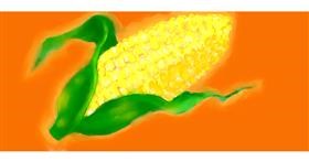 Drawing of Corn by DebbyLee