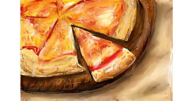 Pizza - autor: Mia