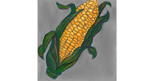 Drawing of Corn by KayXXXlee