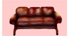 Drawing of Couch by Sirak Fish