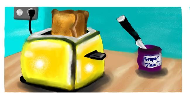 Drawing of Toaster by justme❤️