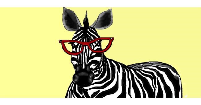 Zebra - autor: Debidolittle