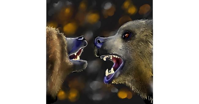 Medvjed - autor: Leah