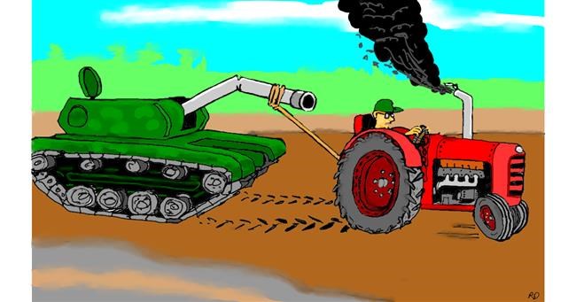 Traktor - autor: flowerpot