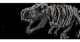 T-rex dinosaur - autor: Sample text