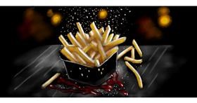 Pommes frittes-Zeichnung von Chaching