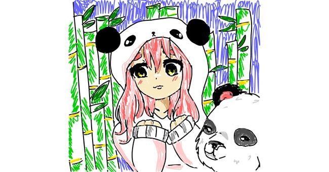 Panda - autor: \(._.)/