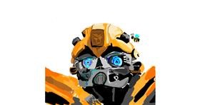 Drawing of Bumblebee by Rose rocket