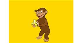 Drawing of Monkey by Randar