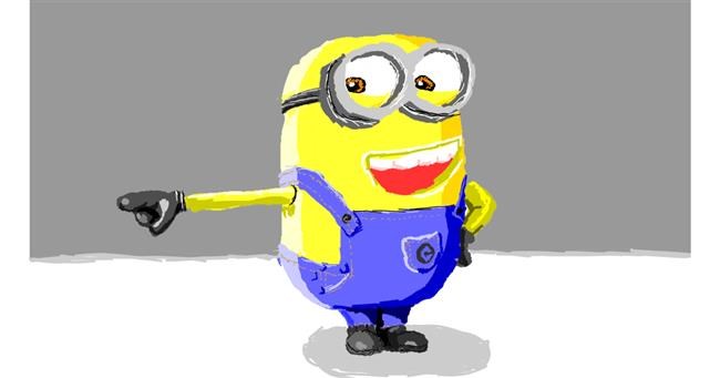 Minion-Zeichnung von Sam