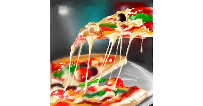 Pizza - autor: ⋆su⋆vinci彡