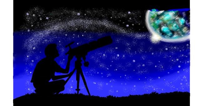 Teleskop - autor: Aminich