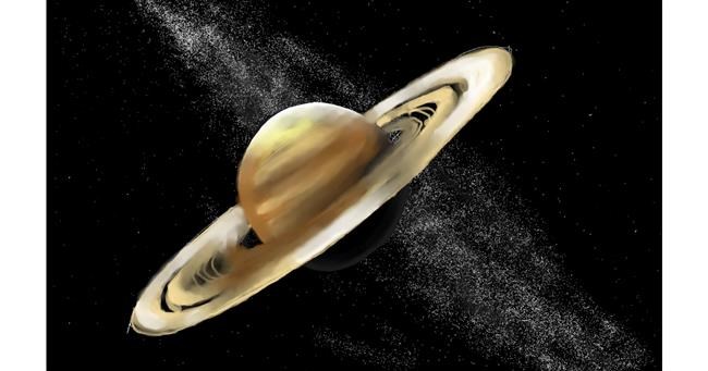 Saturn - autor: Mila